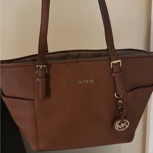 Michael Kors Tan Leather Tote